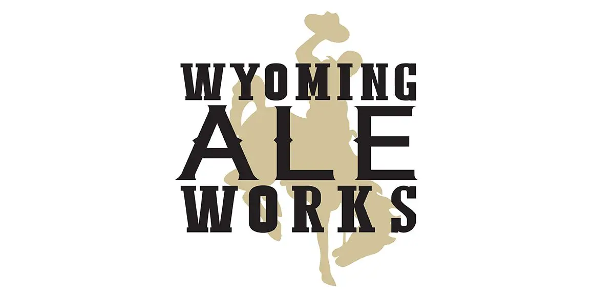 Wyoming Ale Works logo with bucking cowboy